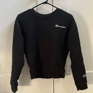 Black champion sweater